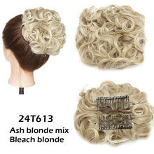 Charger l&#39;image dans la galerie, LARGE Comb Clip In Curly Hair Extension
