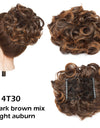 LARGE Comb Clip In Curly Hair Extension