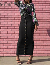 High Waist  Sexy Long Pencil Skirt