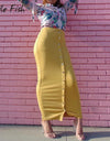 High Waist  Sexy Long Pencil Skirt
