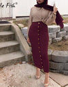 High Waist  Sexy Long Pencil Skirt