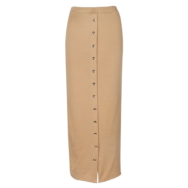 High Waist  Sexy Long Pencil Skirt