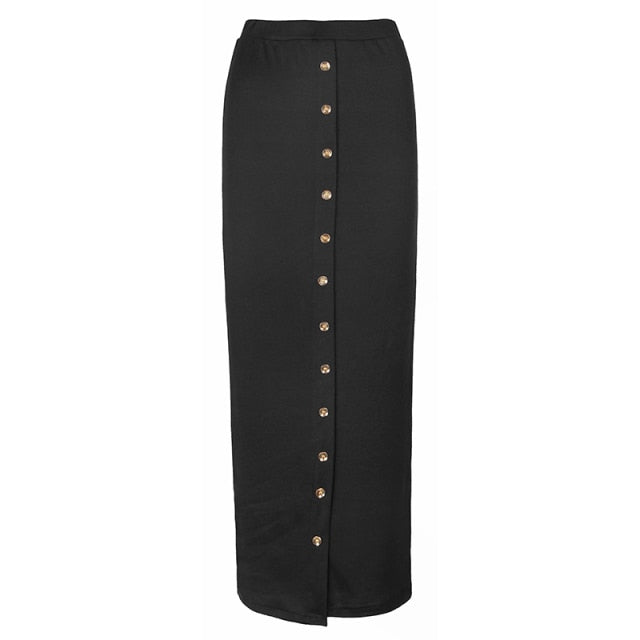 High Waist  Sexy Long Pencil Skirt