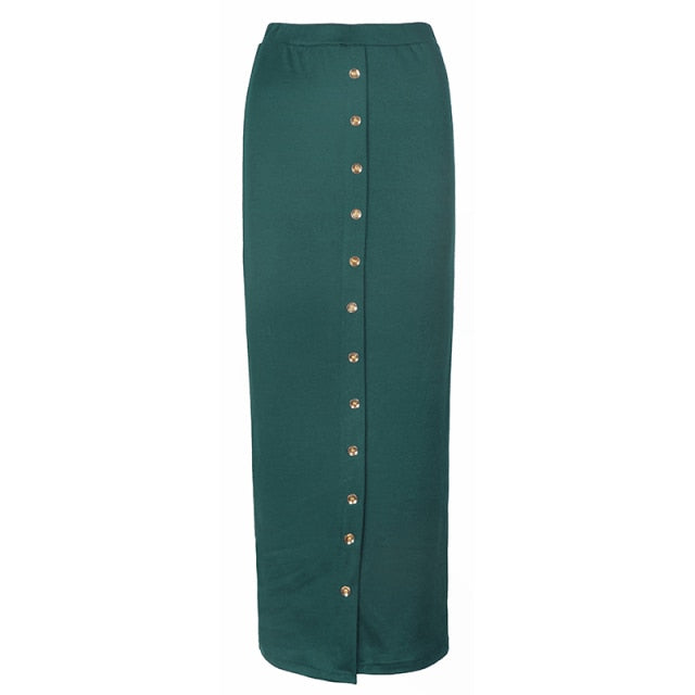 High Waist  Sexy Long Pencil Skirt