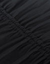 Two Piece Halter Top Drawstring Side Skirt