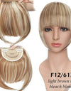 Synthetic 2 Clip-In Bang Hairpiece Extention