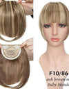 Synthetic 2 Clip-In Bang Hairpiece Extention