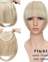 Synthetic 2 Clip-In Bang Hairpiece Extention
