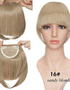 Synthetic 2 Clip-In Bang Hairpiece Extention