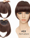 Synthetic 2 Clip-In Bang Hairpiece Extention