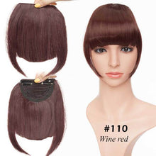 Load image into Gallery viewer, Synthetic 2 Clip-In Bang Hairpiece Extention
