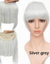 Synthetic 2 Clip-In Bang Hairpiece Extention
