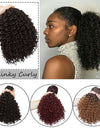 Synthetic Kinky Curly Hair Extension Clip