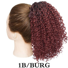 Load image into Gallery viewer, Synthetic Kinky Curly Hair Extension Clip
