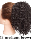 Synthetic Kinky Curly Hair Extension Clip