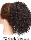 Synthetic Kinky Curly Hair Extension Clip