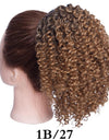 Synthetic Kinky Curly Hair Extension Clip