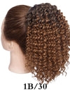 Synthetic Kinky Curly Hair Extension Clip