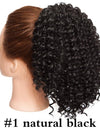 Synthetic Kinky Curly Hair Extension Clip