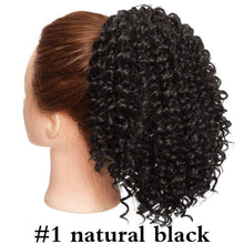 Load image into Gallery viewer, Synthetic Kinky Curly Hair Extension Clip
