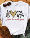I Love Coffee Letters Graphic Printed Women T-shirt
