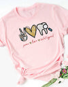 I Love Coffee Letters Graphic Printed Women T-shirt