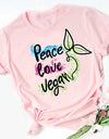 I Love Coffee Letters Graphic Printed Women T-shirt