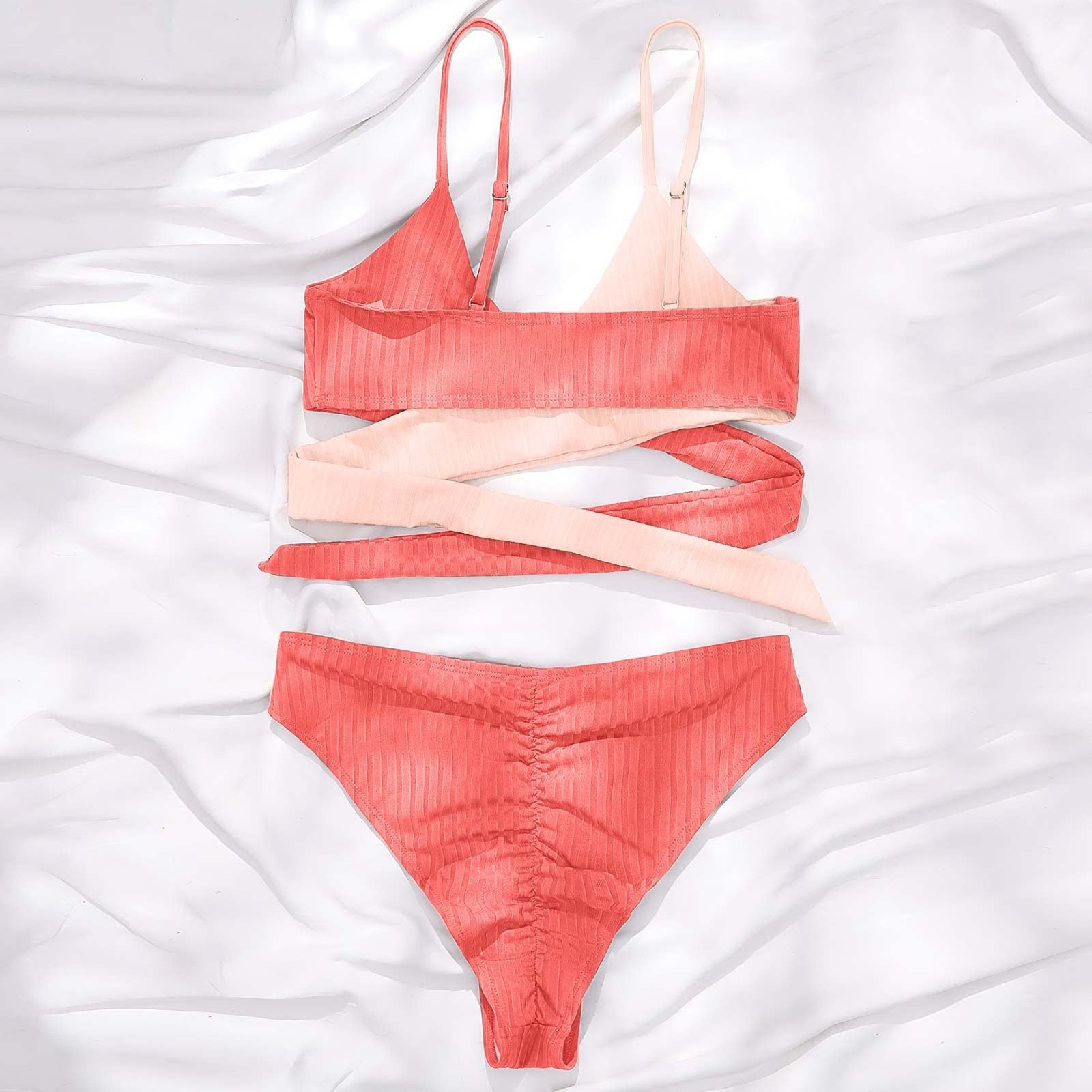 High Waist Bikini Push Up Bathing Suit