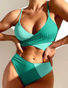 High Waist Bikini Push Up Bathing Suit