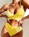 High Waist Bikini Push Up Bathing Suit