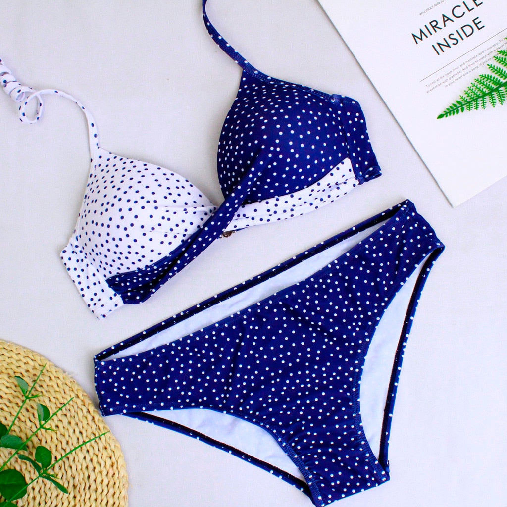 Padded Push-up Bra Bikini Set
