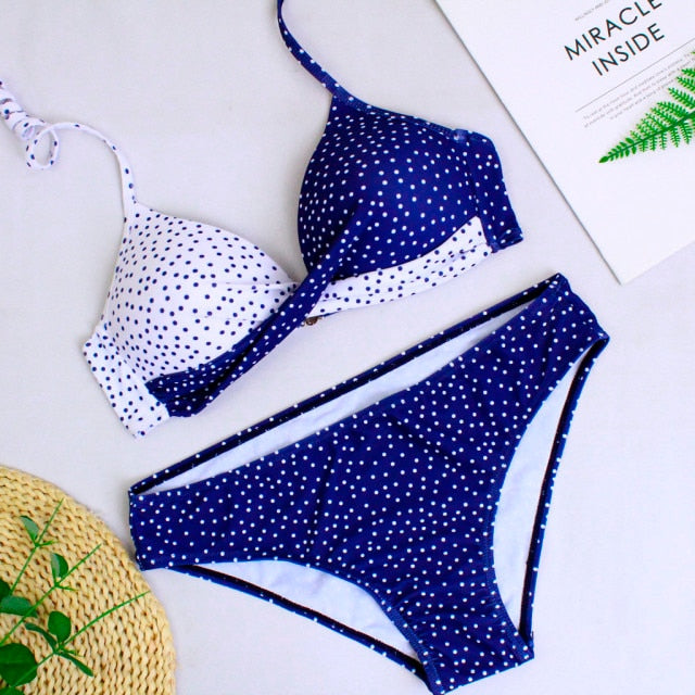 Padded Push-up Bra Bikini Set