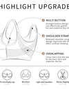 Sports Bras for Women High Support Large Bust Front Closure