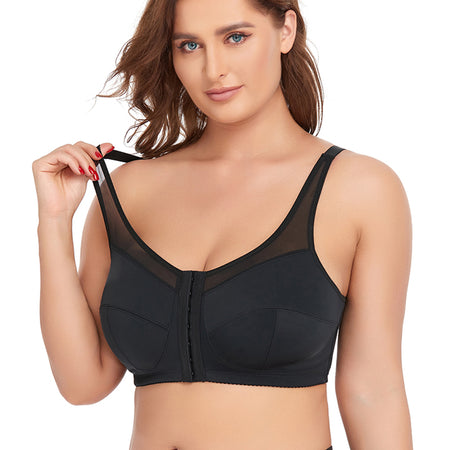 Sports Bras for Women High Support Large Bust Front Closure