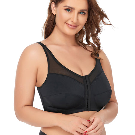 Sports Bras for Women High Support Large Bust Front Closure