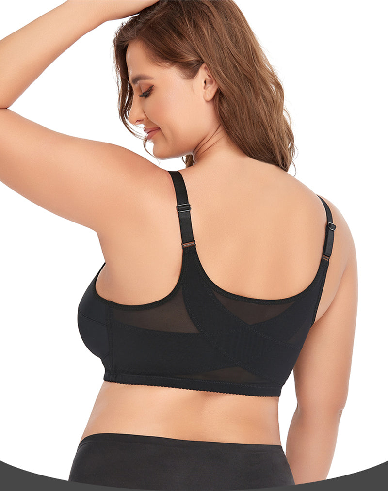 Sports Bras for Women High Support Large Bust Front Closure