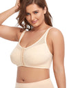 Sports Bras for Women High Support Large Bust Front Closure