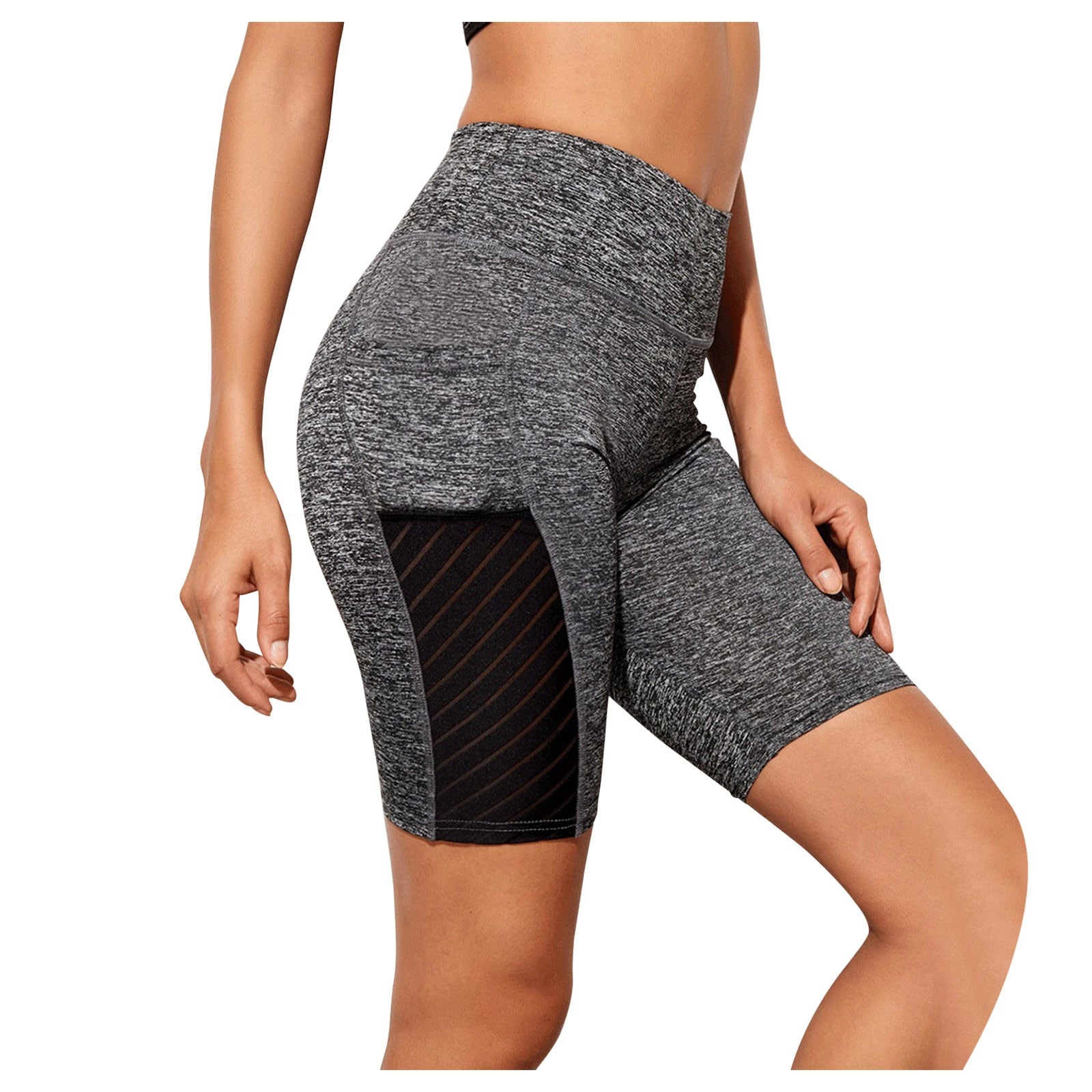 Scrunch Seamless Fitness Yoga High Waist Workout Shorts