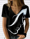 Casual 3D Printed T Shirt Abstract