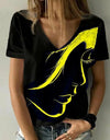 Casual 3D Printed T Shirt Abstract