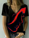 Casual 3D Printed T Shirt Abstract