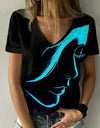Casual 3D Printed T Shirt Abstract