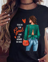 Women Black T Shirt