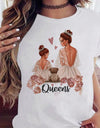 Women Black T Shirt