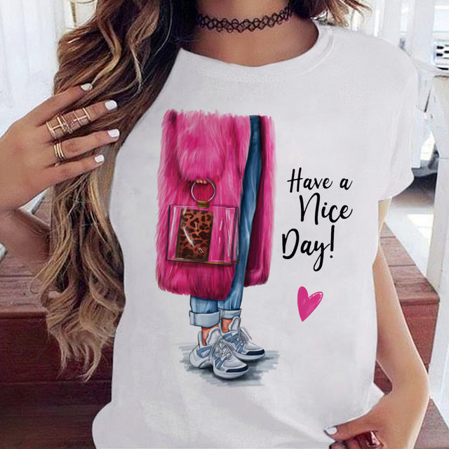 Women Black T Shirt