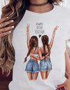 Women Black T Shirt