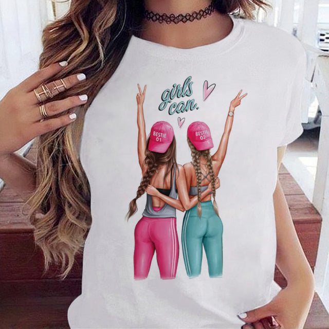 Women Black T Shirt
