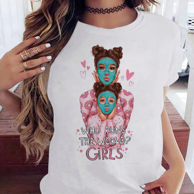 Women Black T Shirt