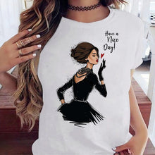 Load image into Gallery viewer, Women Black T Shirt
