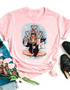 Women Black T Shirt